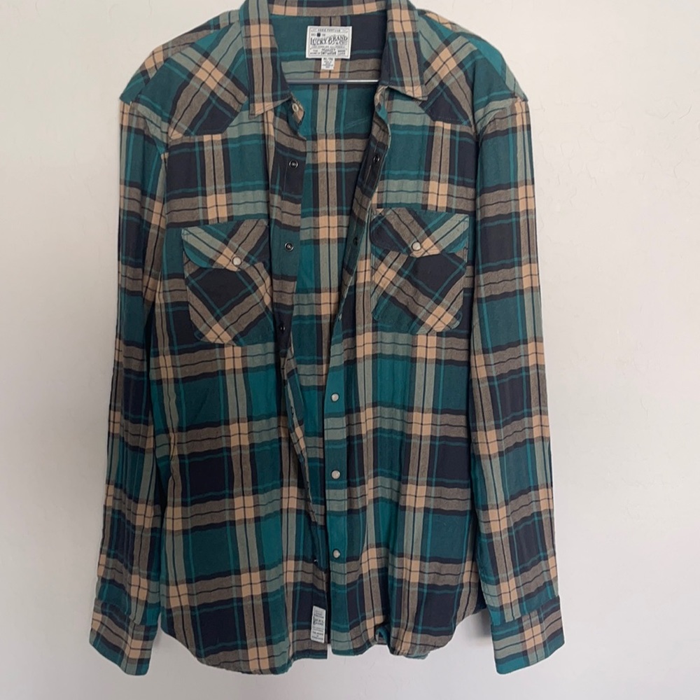 Lucky Brand Flannel long sleeve